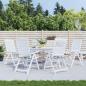 Preview: ARDEBO.de - Gartenstuhl-Kissen 6 Stk. Grau Karomuster 40x40x3 cm