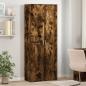 Preview: ARDEBO.de - Highboard Räuchereiche 70x35x180 cm Holzwerkstoff