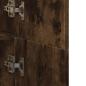 Preview: Highboard Räuchereiche 70x35x180 cm Holzwerkstoff