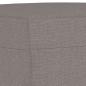 Preview: 3-tlg. Sofagarnitur mit Kissen Taupe Stoff
