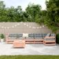 Preview: 7-tlg. Garten-Sofagarnitur Massivholz Douglasie