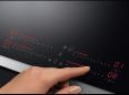Preview: AEG HKC85787XB Autarkes Glaskeramikkochfeld, 76,6 cm breit, Slider Touch, Timer, Pause-Funktion, Edelstahl