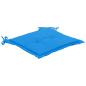 Preview: Gartenstuhl-Kissen 4 Stk. Blau 40x40x3 cm Oxford-Gewebe