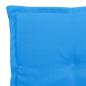 Preview: Gartenstuhl-Kissen 4 Stk. Blau 40x40x3 cm Oxford-Gewebe