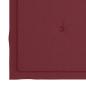 Preview: Gartenstuhl-Kissen 6 Stk. Weinrot 50x50x3 cm Oxford-Gewebe