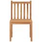 Preview: Gartenstühle 8 Stk. mit Kissen Massivholz Teak