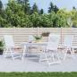Preview: ARDEBO.de - Gartenstuhl-Kissen 4Stk. Rot Karomuster 40x40x3cm Oxford-Gewebe