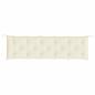 Preview: Gartenbank-Auflage Creme 180x50x7 cm Oxford-Gewebe