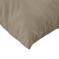 Preview: Sofakissen 4 Stk. Taupe 40x40 cm Stoff