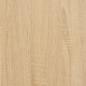 Preview: ARDEBO.de - Couchtisch Sonoma-Eiche 55x55x36,5 cm Holzwerkstoff