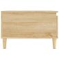 Preview: Couchtisch Sonoma-Eiche 55x55x36,5 cm Holzwerkstoff