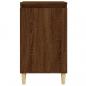 Preview: Nachttisch Braun Eichen-Optik 40x35x70 cm Holzwerkstoff
