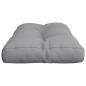 Preview: Palettenkissen Grau 80x40x12 cm Stoff