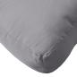 Preview: Palettenkissen Grau 80x40x12 cm Stoff