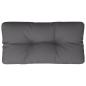 Preview: Palettenkissen Anthrazit 80x40x12 cm Stoff