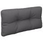 Preview: Palettenkissen Anthrazit 80x40x12 cm Stoff