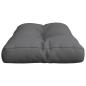 Preview: Palettenkissen Anthrazit 80x40x12 cm Stoff