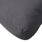 Preview: Palettenkissen Anthrazit 80x40x12 cm Stoff