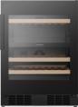 Preview: ARDEBO.de Hisense RW3N122GSLF Weintemperierschrank, 60 cm breit, 46 Standardflaschen, WLAN, DualTempZone, schwarz