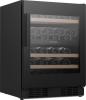 Preview: Hisense RW3N122GSLF Weintemperierschrank, 60 cm breit, 46 Standardflaschen, WLAN, DualTempZone, schwarz