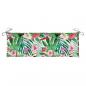 Preview: Gartenbank-Auflage Mehrfarbig 150x50x7 cm Oxford-Gewebe