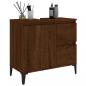 Preview: Badschrank Braun Eichen-Optik 65x33x60 cm Holzwerkstoff