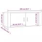 Preview: 2-tlg. TV-Schrank-Set Grau Sonoma Holzwerkstoff