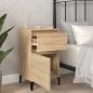 Preview: Nachttische 2 Stk. Sonoma-Eiche 40x35x70 cm