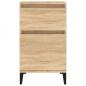 Preview: Nachttische 2 Stk. Sonoma-Eiche 40x35x70 cm
