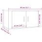 Preview: 3-tlg. TV-Schrank-Set Grau Sonoma Holzwerkstoff
