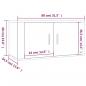 Preview: 3-tlg. TV-Schrank-Set Betongrau Holzwerkstoff
