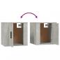 Preview: 3-tlg. TV-Schrank-Set Betongrau Holzwerkstoff