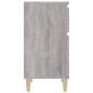 Preview: Nachttisch Grau Sonoma 40x35x70 cm