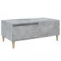 Preview: Couchtisch Betongrau 90x50x36,5 cm Holzwerkstoff