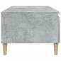 Preview: Couchtisch Betongrau 90x50x36,5 cm Holzwerkstoff