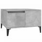 Preview: Couchtisch Betongrau 55x55x36,5 cm Holzwerkstoff