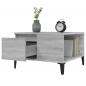 Preview: ARDEBO.de - Couchtisch Grau Sonoma 55x55x36,5 cm Holzwerkstoff