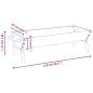Preview: Grill Silbern 118x42x30,5 cm Edelstahl