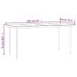 Preview: 7-tlg. Garten-Essgruppe mit Kissen Beige Poly Rattan
