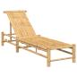 Preview: Sonnenliege 55x199x30 cm Bambus
