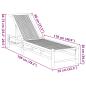 Preview: Sonnenliege 55x199x30 cm Bambus