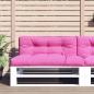 Preview: ARDEBO.de - Palettenkissen Rosa 120x40x12 cm Stoff