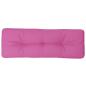 Preview: Palettenkissen Rosa 120x40x12 cm Stoff