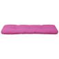 Preview: Palettenkissen Rosa 120x40x12 cm Stoff