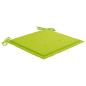 Preview: Gartenstuhl-Kissen 2 Stk. Knallgrün 40x40x3 cm Oxford-Gewebe
