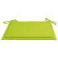 Preview: Gartenstuhl-Kissen 2 Stk. Knallgrün 40x40x3 cm Oxford-Gewebe