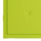 Preview: Gartenstuhl-Kissen 2 Stk. Knallgrün 40x40x3 cm Oxford-Gewebe
