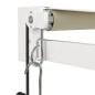 Preview: Elektrische Markise mit Kurbel Creme 3x2,5 m