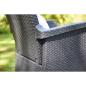 Preview: Keter Gartensessel Vermont 2 Stk. Verstellbar Graphitgrau