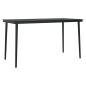 Preview: 5-tlg. Garten-Essgruppe mit Kissen Braun Poly Rattan